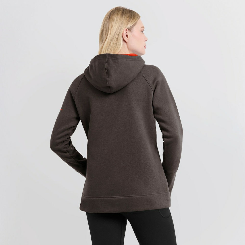 Cleveland Browns Women's Asymmetrical Raglan Full-Zip Hoodie - Brown | Nike sale