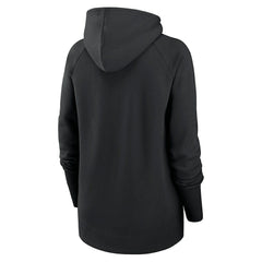 New Orleans Saints Women's Asymmetrical Raglan Full-Zip Hoodie - Black | Nike cheap