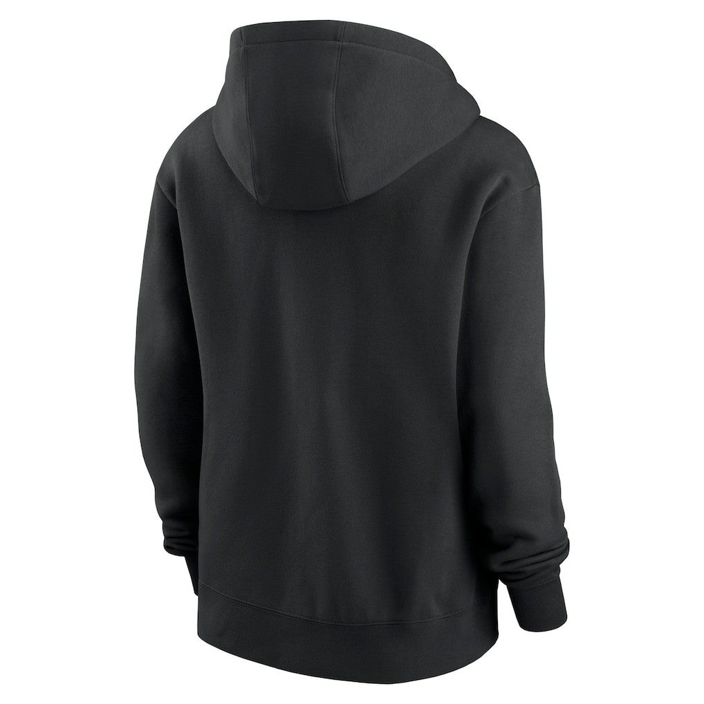 Arizona Cardinals Women's Wordmark Club Fleece Pullover Hoodie - Black | Nike on sale