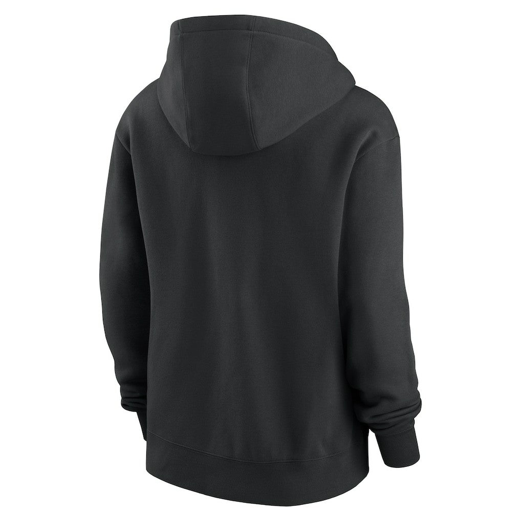 New York Jets Women's Wordmark Club Fleece Pullover Hoodie - Black | Nike online
