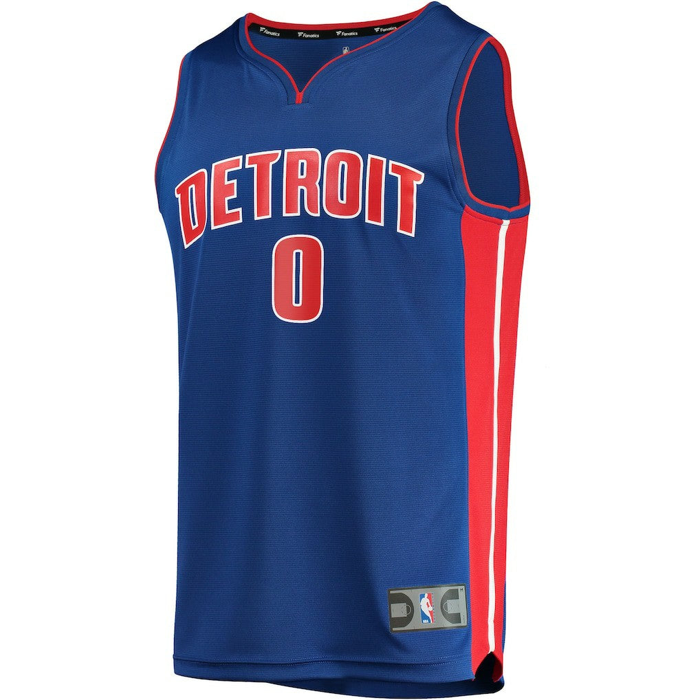 Jalen Duren Detroit Pistons Fast Break Replica Jersey sale - Icon Editi- Blue | Fanatics on sale