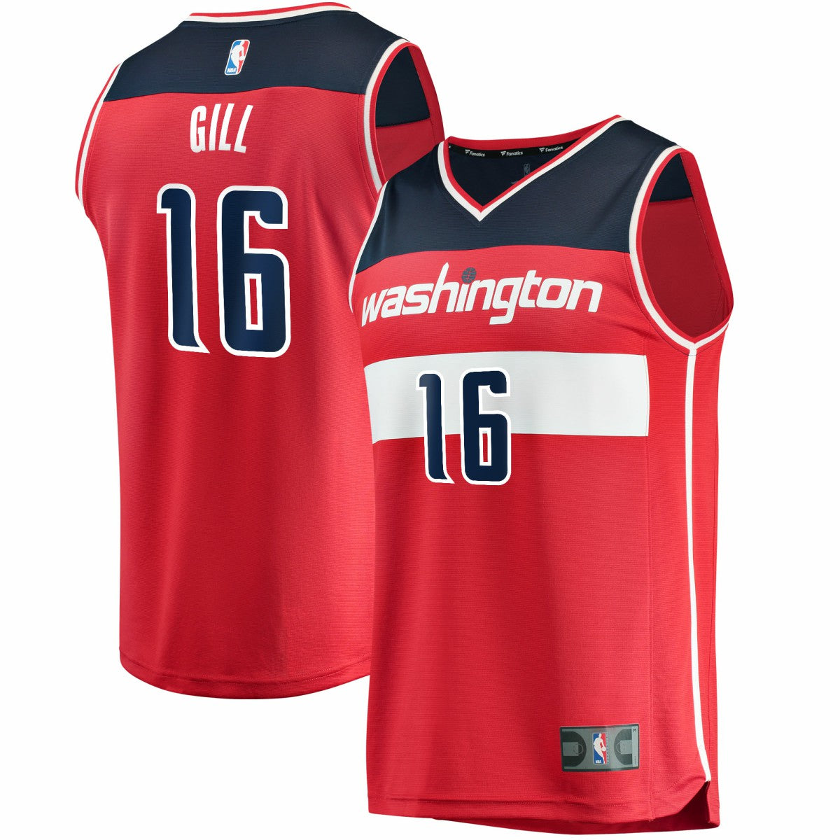 Anthony Gill Washington Wizards Fast Break Replica Jersey - Icon Edition - Red | Fanatics discount
