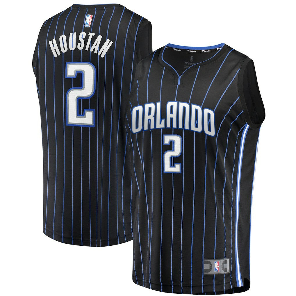 Caleb Houstan Orlando Magic Fast Break Replica Jersey - Icon Edition - Black | Fanatics cheap