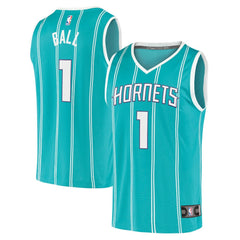 LaMelo Ball Charlotte Hornets Fast Break Replica Jersey - Icon Edition - Teal | Fanatics sale
