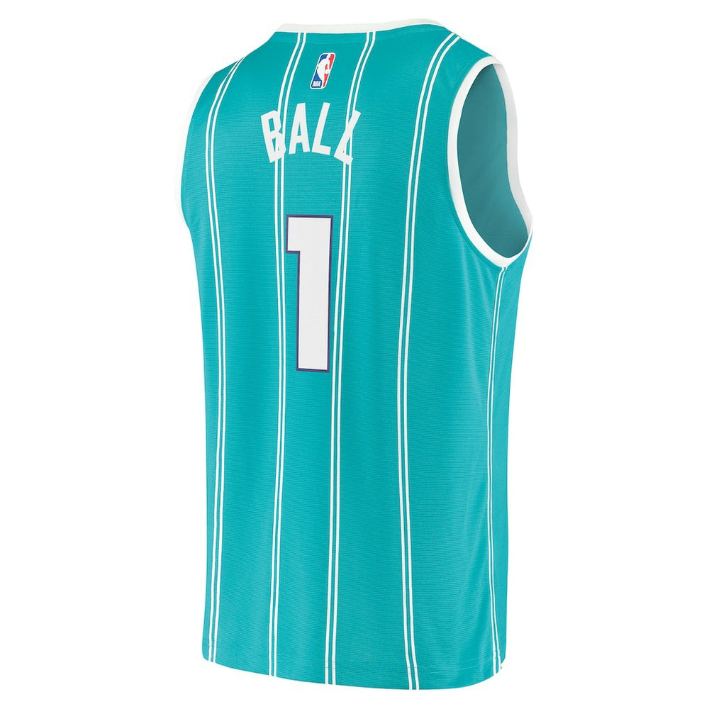 LaMelo Ball Charlotte Hornets Fast Break Replica Jersey - Icon Edition - Teal | Fanatics sale