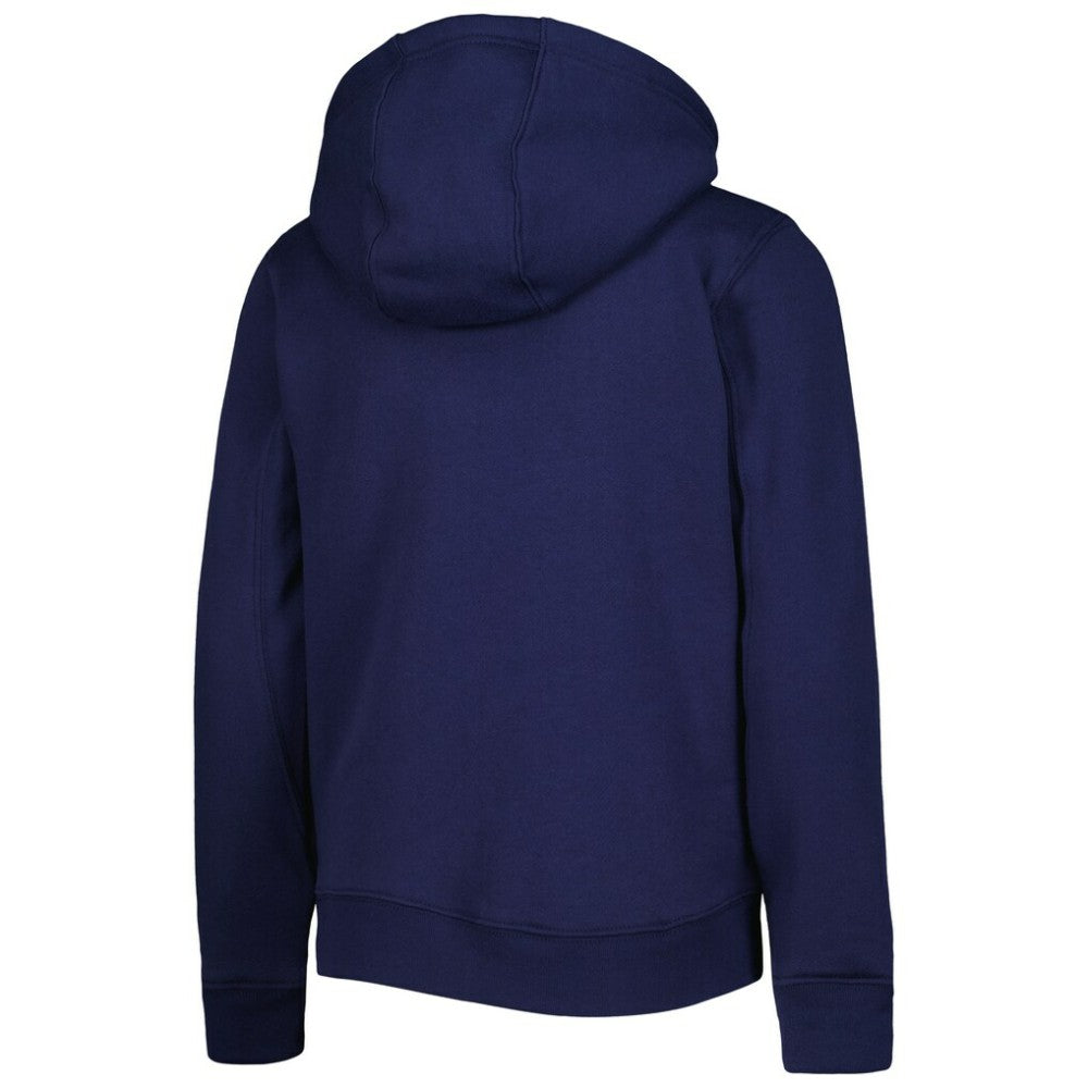 Houston Astros Youth Wordmark Full-Zip Fleece Hoodie - Navy