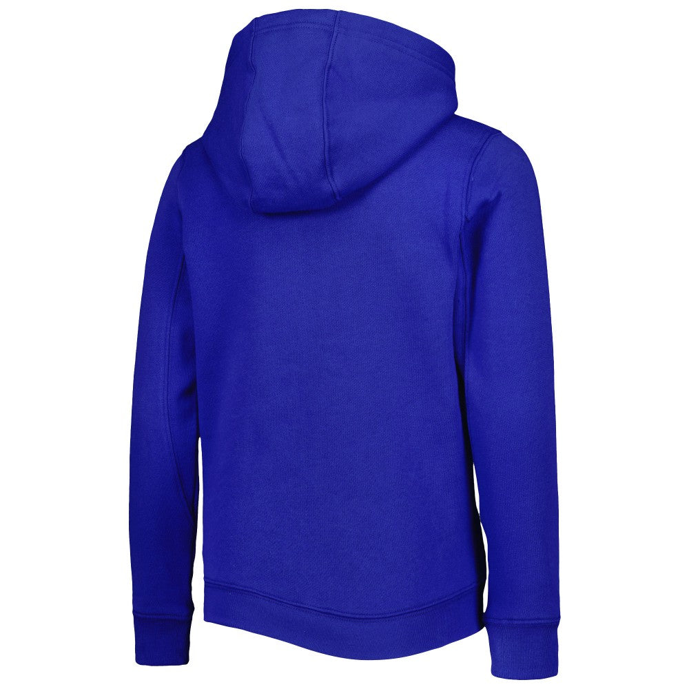 Los Angeles Dodgers Youth Wordmark Full-Zip Fleece Hoodie - Royal