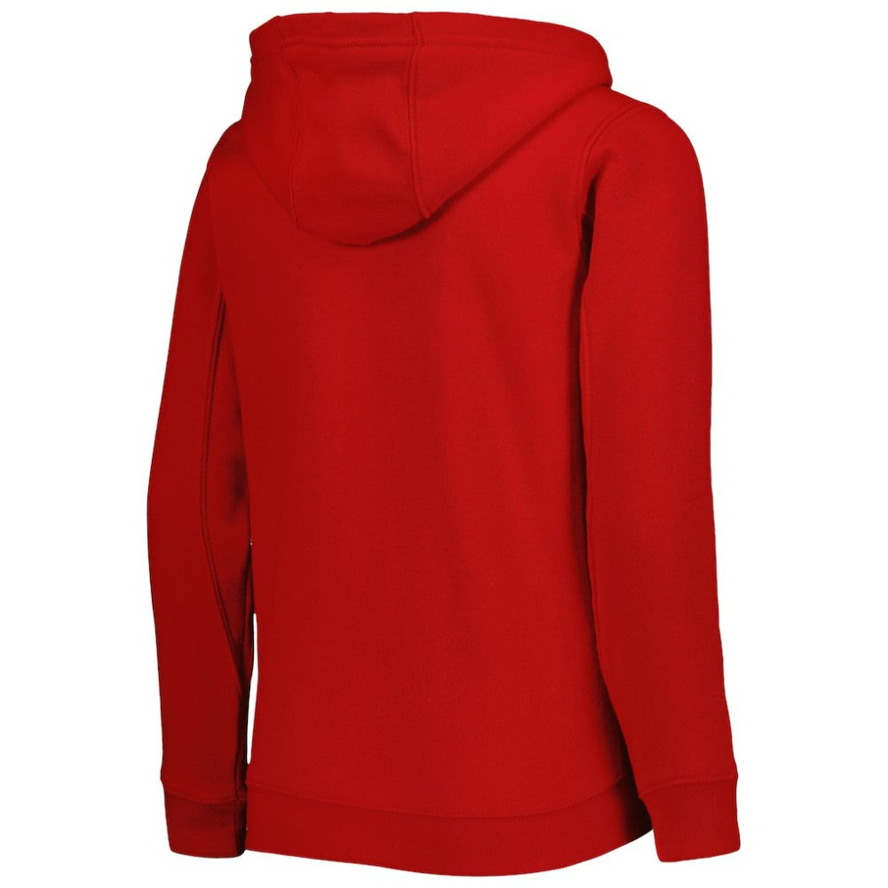 Philadelphia Phillies Youth Wordmark Full-Zip Fleece Hoodie - Red