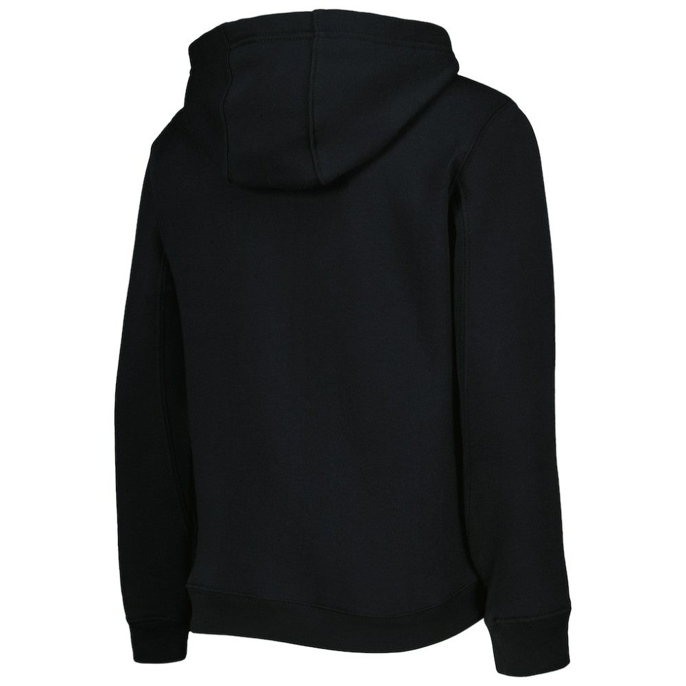 Pittsburgh Pirates Youth Wordmark Full-Zip Fleece Hoodie - Black