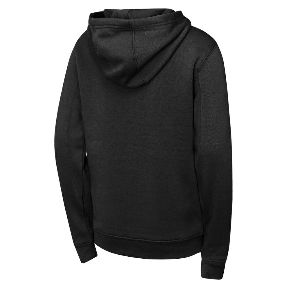San Francisco Giants Youth Wordmark Full-Zip Fleece Hoodie - Black