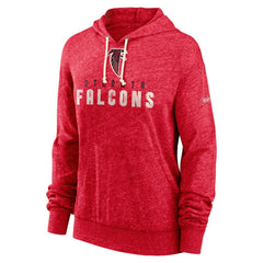 Atlanta Falcons Women's Rewind Gym Vintage Lightweight Pullover Hoodie - Red | Nike on sale