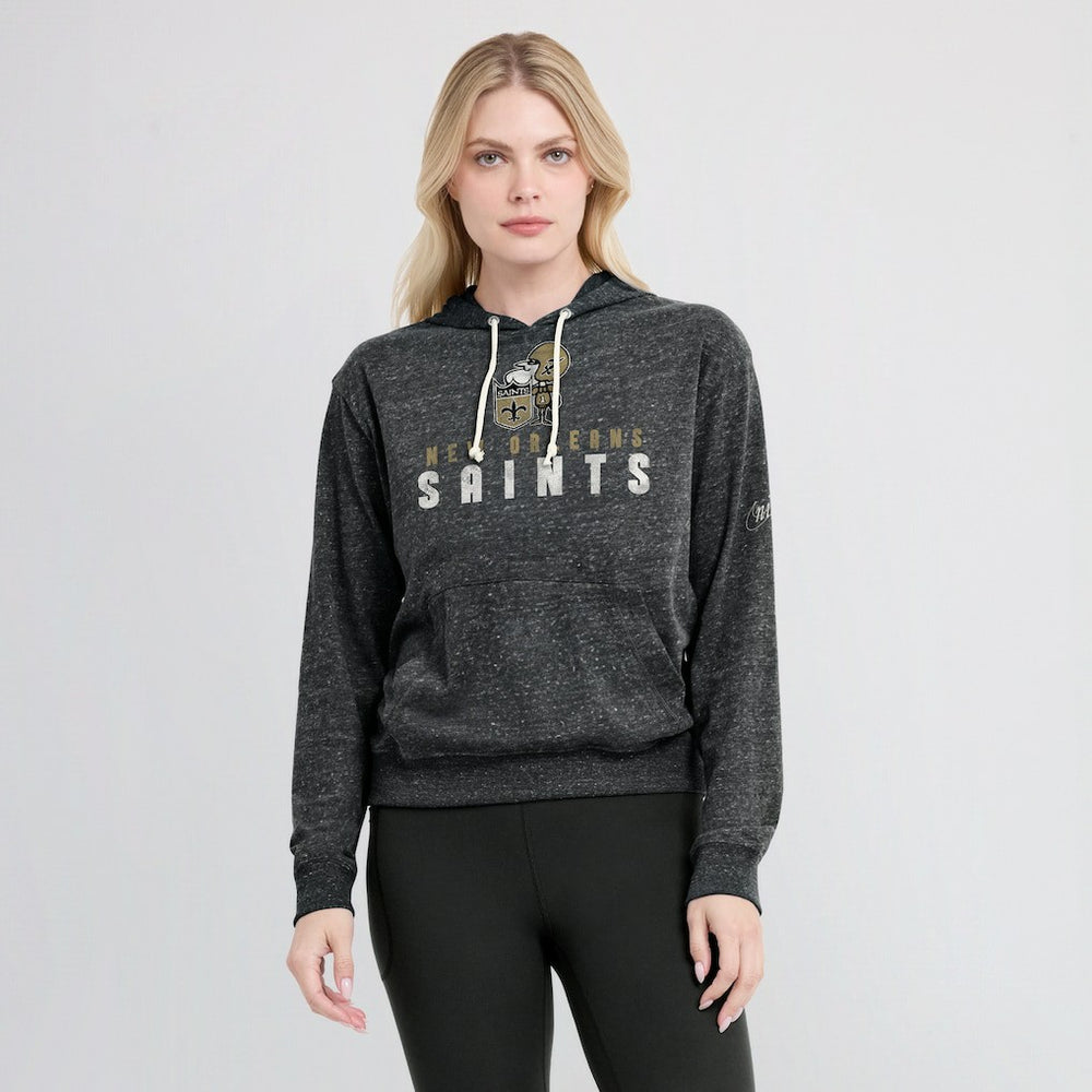 New Orleans Saints Women's Rewind Gym Vintage Lightweight Pullover Hoodie - Black | Nike online