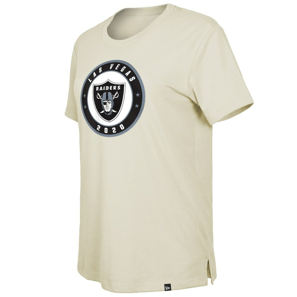 Las Vegas Raiders New Era Women's 2023 NFL Draft T-Shirt - Cream online