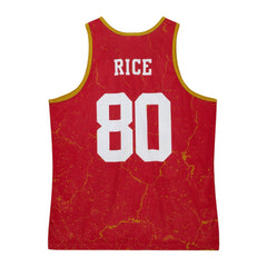 Jerry Rice San Francisco 49ers 1994 Player Burst Tank Top - Scarlet on sale