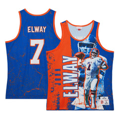 John Elway Denver Broncos 1994 Player Burst Tank Top - Royal sale