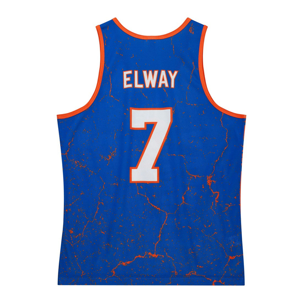 John Elway Denver Broncos 1994 Player Burst Tank Top - Royal sale