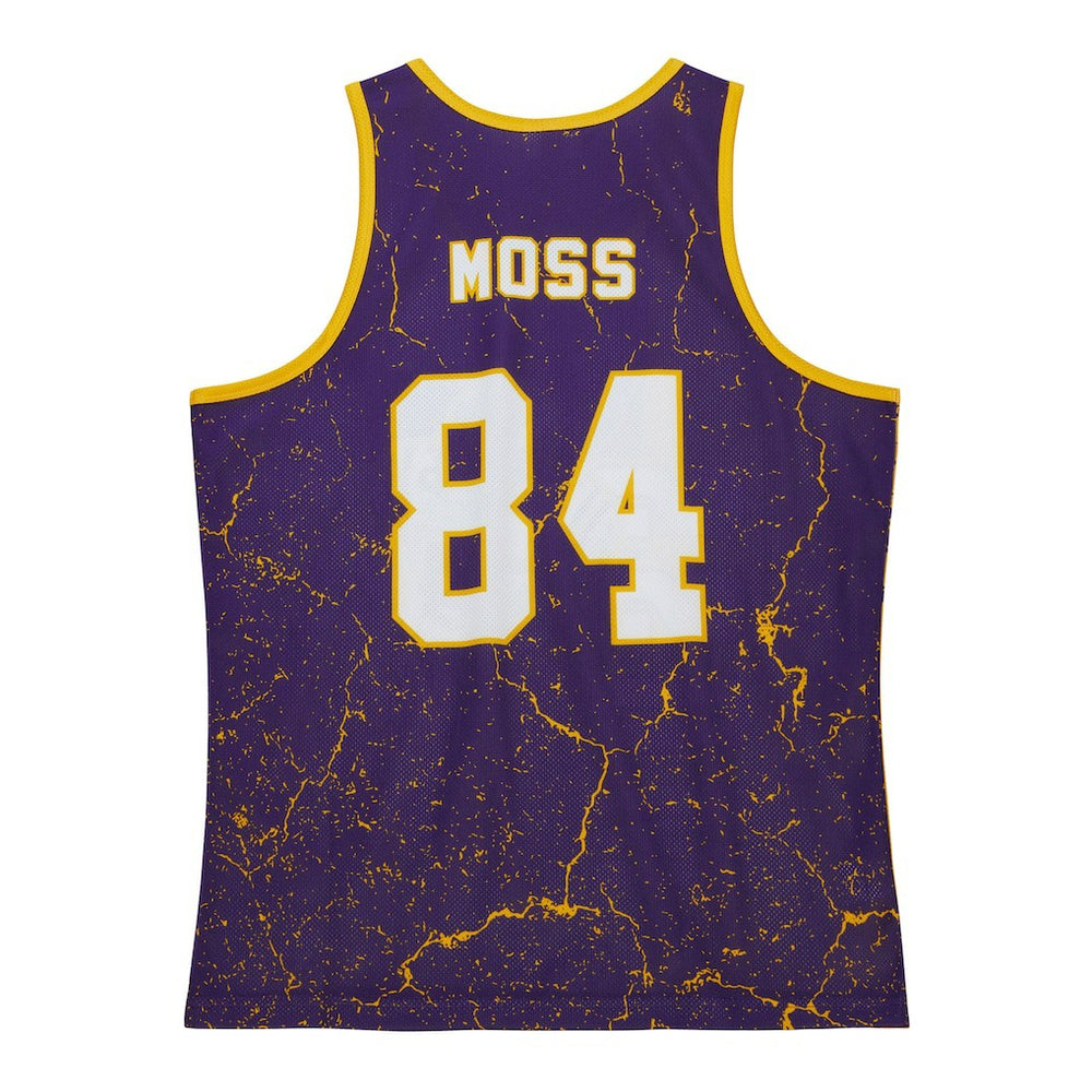 Randy Moss Minnesota Vikings 1998 Player Burst Tank Top - Purple on sale
