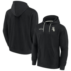 Chicago White Sox Unisex Elements Super Soft Fleece Pullover Hoodie - Black