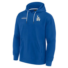 Los Angeles Dodgers Unisex Elements Super Soft Fleece Pullover Hoodie - Royal