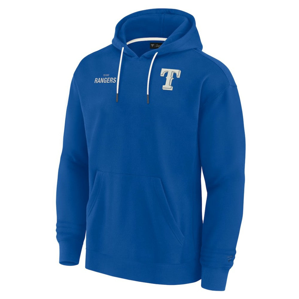 Texas Rangers Unisex Elements Super Soft Fleece Pullover Hoodie - Royal