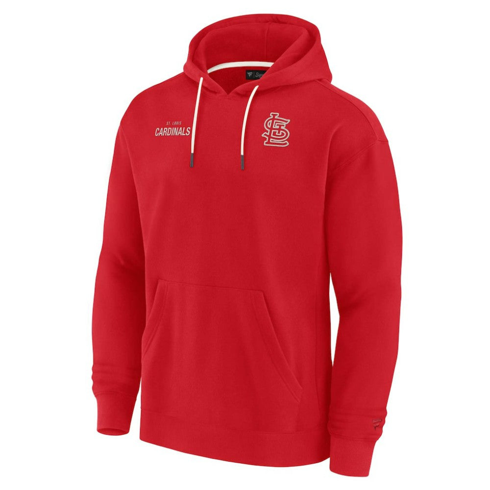 St. Louis Cardinals Unisex Elements Super Soft Fleece Pullover Hoodie - Red