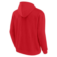 Washington Nationals Unisex Elements Super Soft Fleece Pullover Hoodie - Red