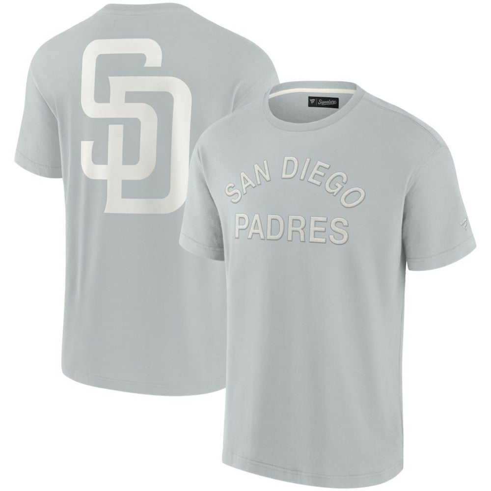 San Diego Padres Unisex Elements Super Soft Short Sleeve T-Shirt - Gray
