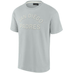 San Diego Padres Unisex Elements Super Soft Short Sleeve T-Shirt - Gray