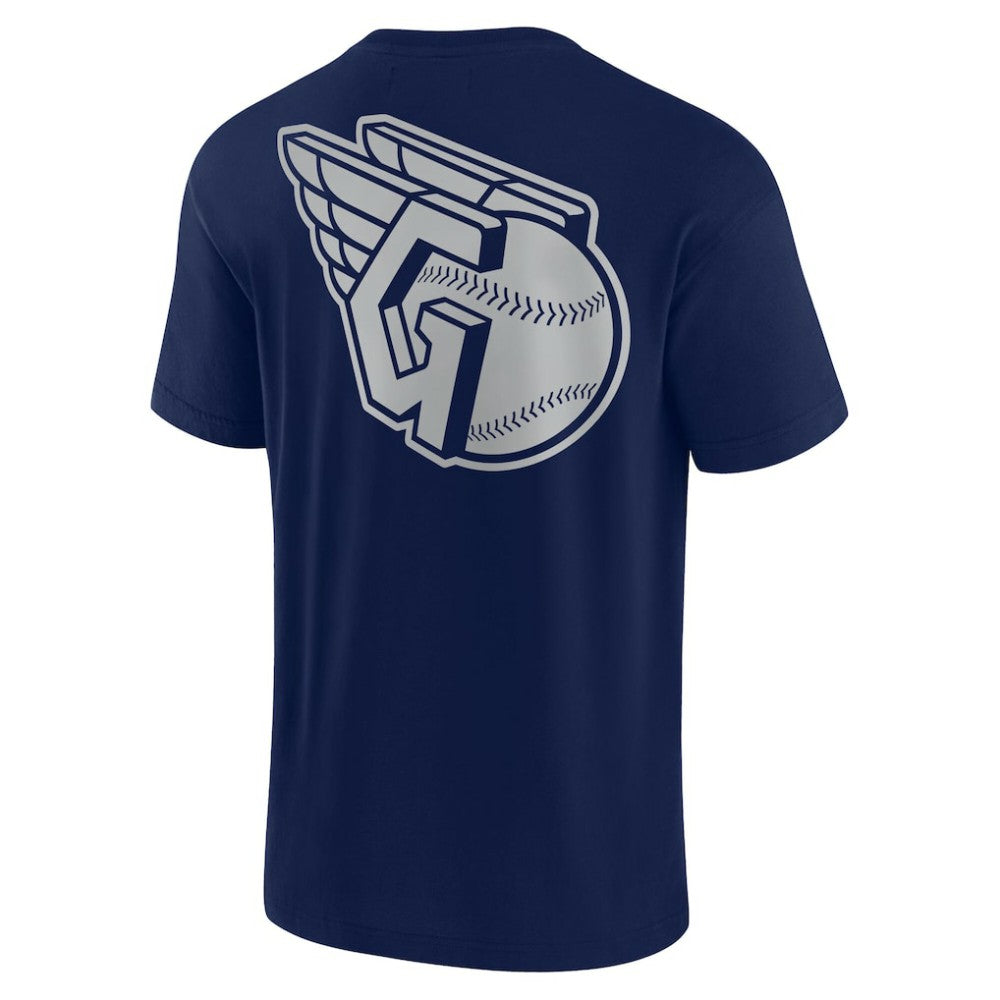 Cleveland Guardians Unisex Elements Super Soft Short Sleeve T-Shirt - Navy