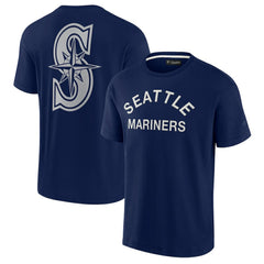 Seattle Mariners Unisex Elements Super Soft Short Sleeve T-Shirt - Navy