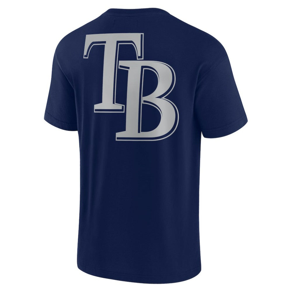Tampa Bay Rays Unisex Elements Super Soft Short Sleeve T-Shirt - Navy