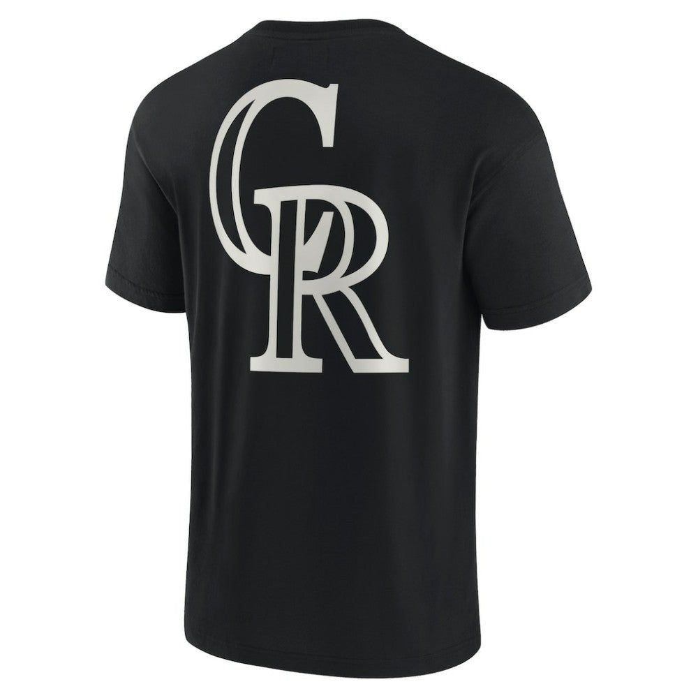Colorado Rockies Unisex Elements Super Soft Short Sleeve T-Shirt - Black