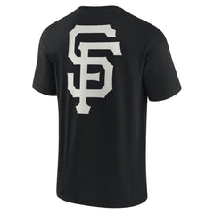 San Francisco Giants Unisex Elements Super Soft Short Sleeve T-Shirt - Black