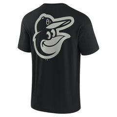 Baltimore Orioles Unisex Elements Super Soft Short Sleeve T-Shirt - Black