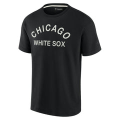 Chicago White Sox Unisex Elements Super Soft Short Sleeve T-Shirt - Black