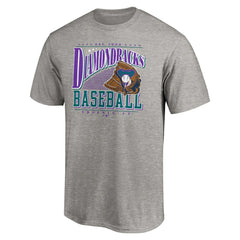 Arizona Diamondbacks Cooperstown Collection Winning Time T-Shirt - Heather Gray