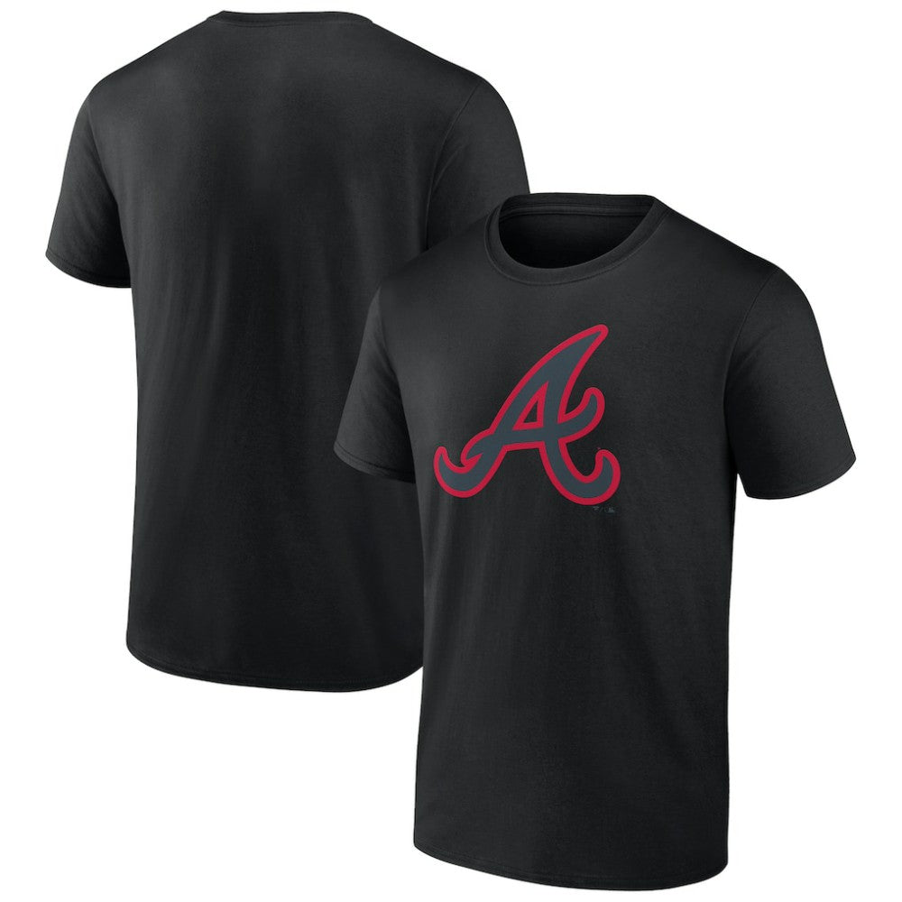 Atlanta Braves Rough Diamond T-Shirt - Black