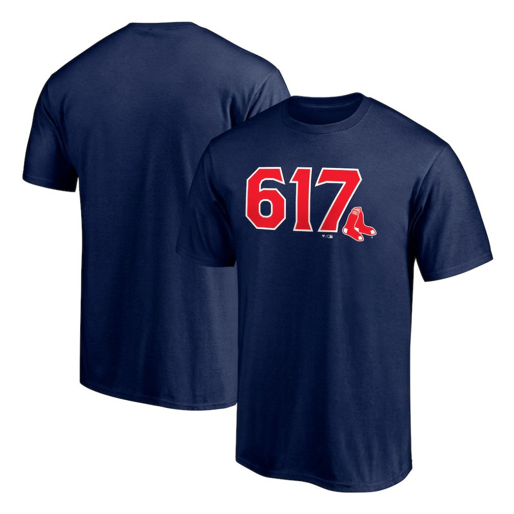 Boston Red Sox Long Ball 617 T-Shirt - Navy