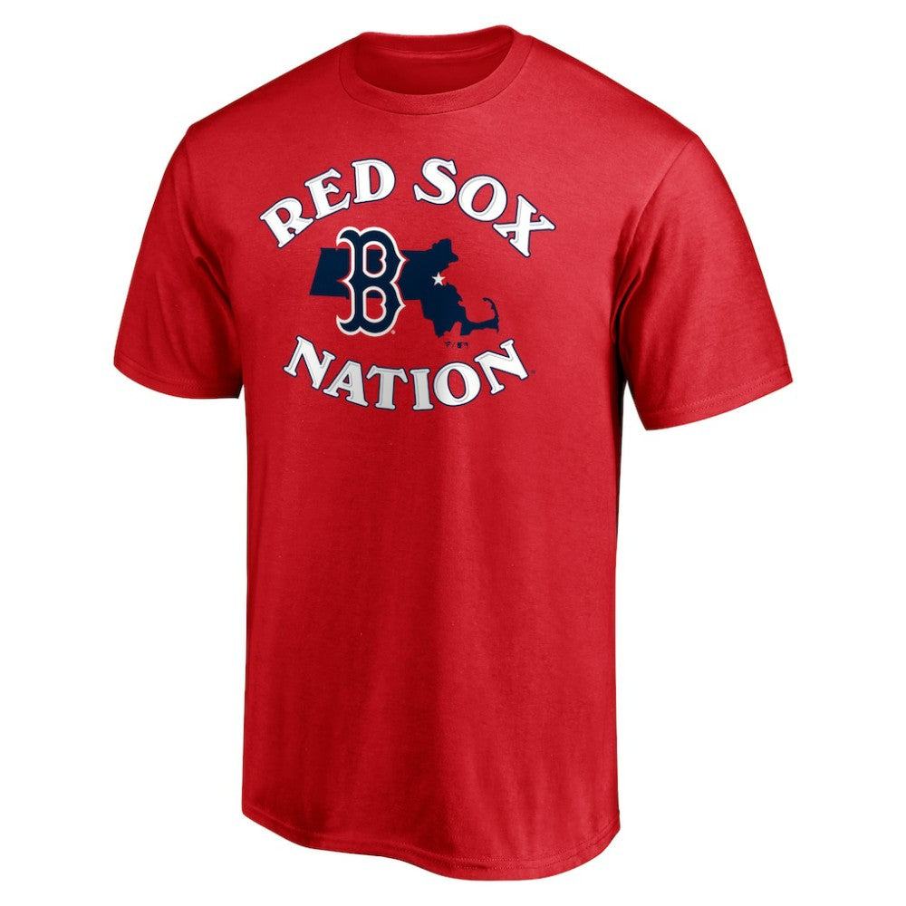 Boston Red Sox Hometown Collection Paint The Black T-Shirt - Red