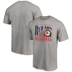Boston Red Sox Cooperstown Collection Winning Time T-Shirt - Heather Gray