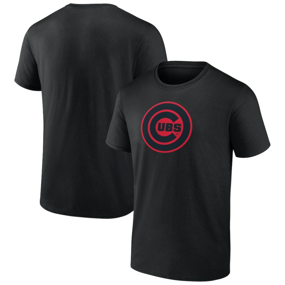 Chicago Cubs Rough Diamond T-Shirt - Black