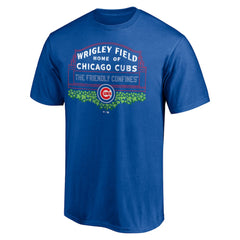 Chicago Cubs Wrigley Field Long Ball T-Shirt - Royal
