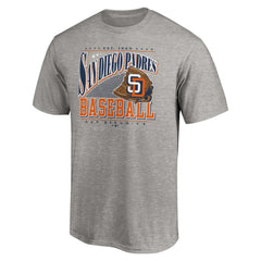 San Diego Padres Cooperstown Collection Winning Time T-Shirt - Heather Gray