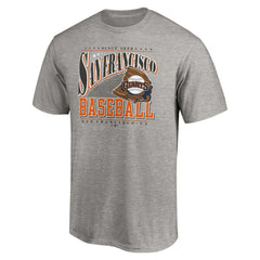 San Francisco Giants Cooperstown Collection Winning Time T-Shirt - Heather Gray