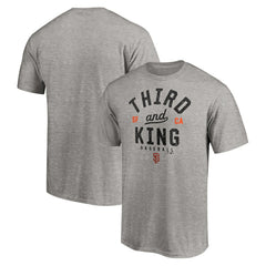 San Francisco Giants Heater T-Shirt - Heather Gray