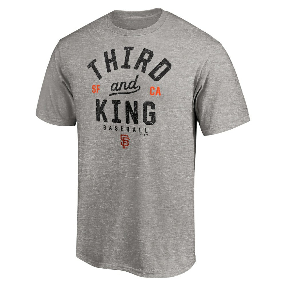 San Francisco Giants Heater T-Shirt - Heather Gray