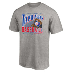 Texas Rangers Cooperstown Collection Winning Time T-Shirt - Heather Gray