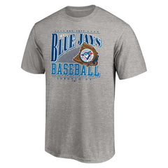 Toronto Blue Jays Cooperstown Collection Winning Time T-Shirt - Heather Gray