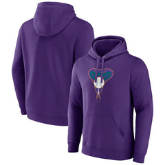 Arizona Diamondbacks Cooperstown Collection Pullover Hoodie - Purple