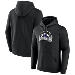 Colorado Rockies Cooperstown Collection Pullover Hoodie - Black